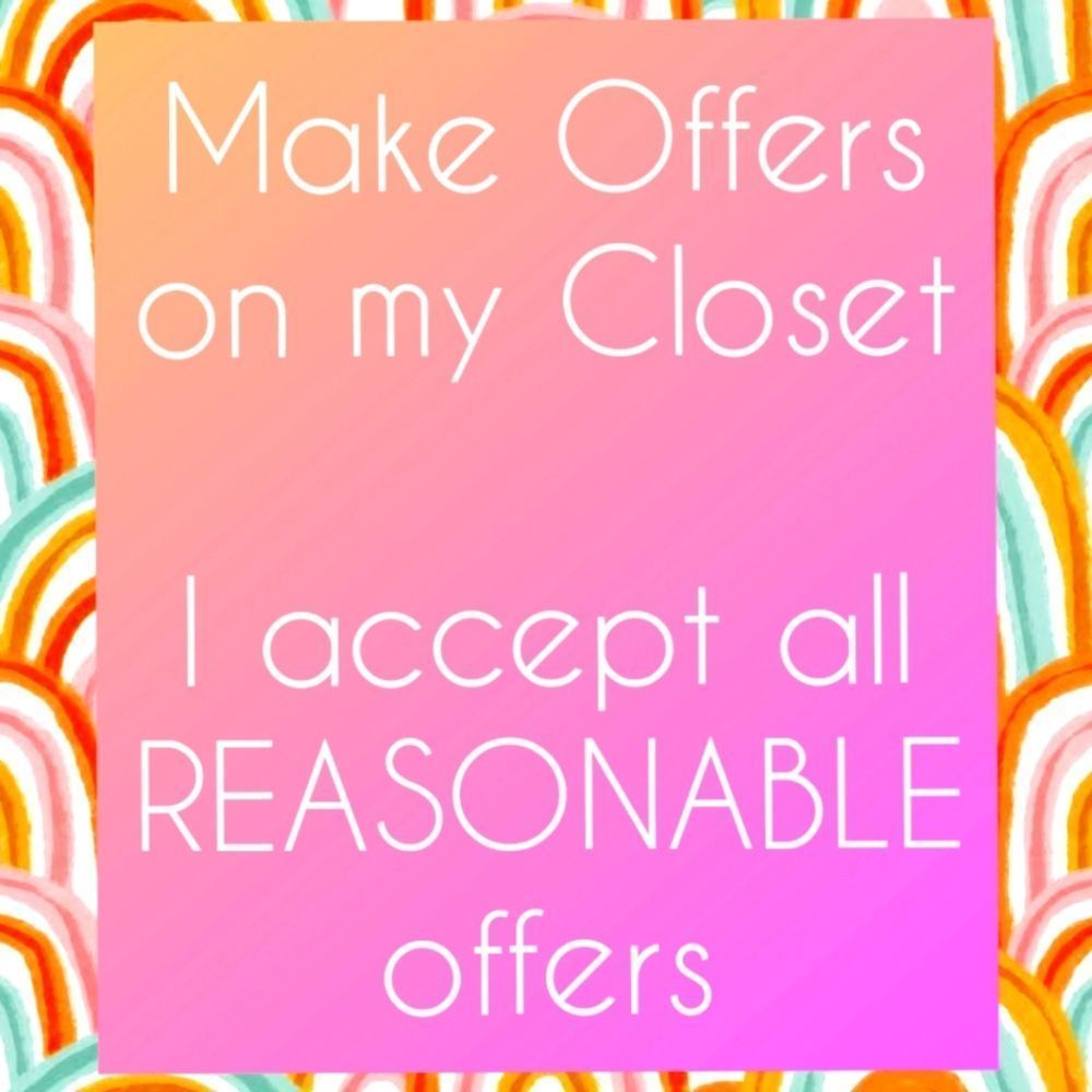 Make Reasonable Offers on My Closet